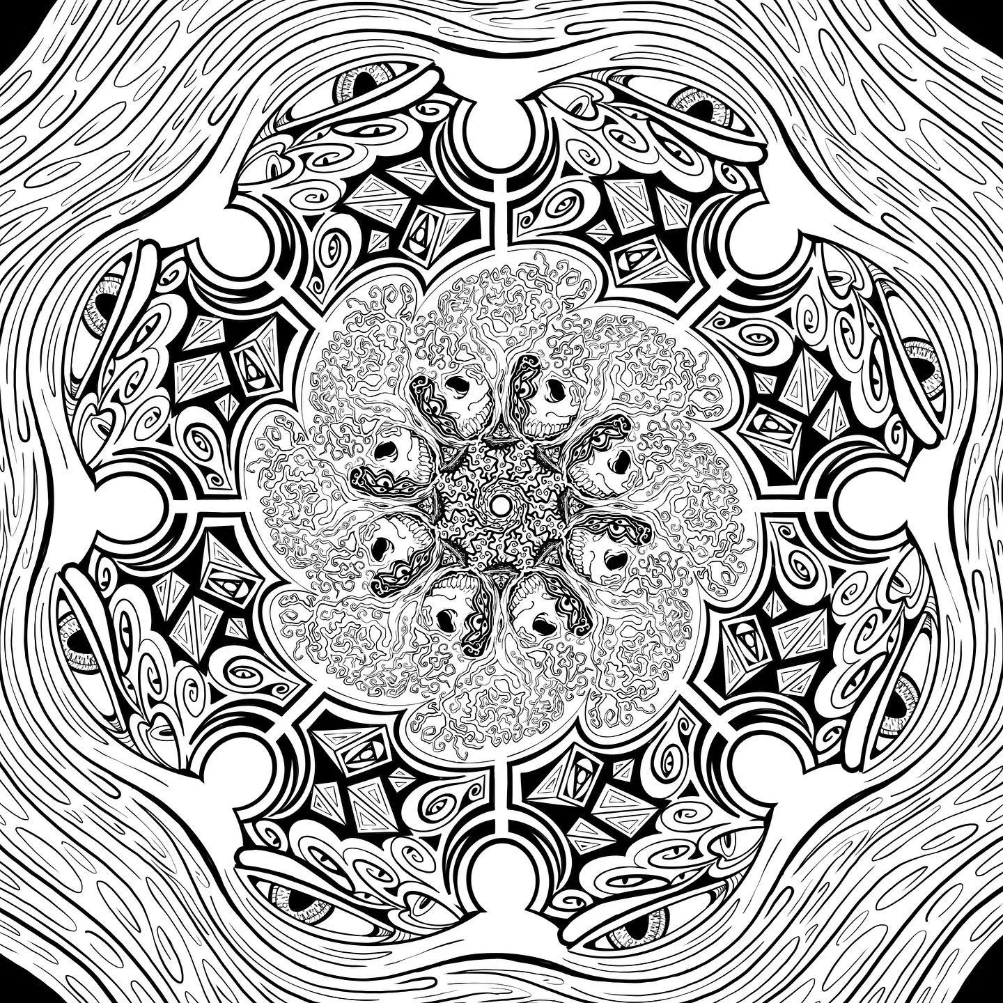 Swipe to move inward