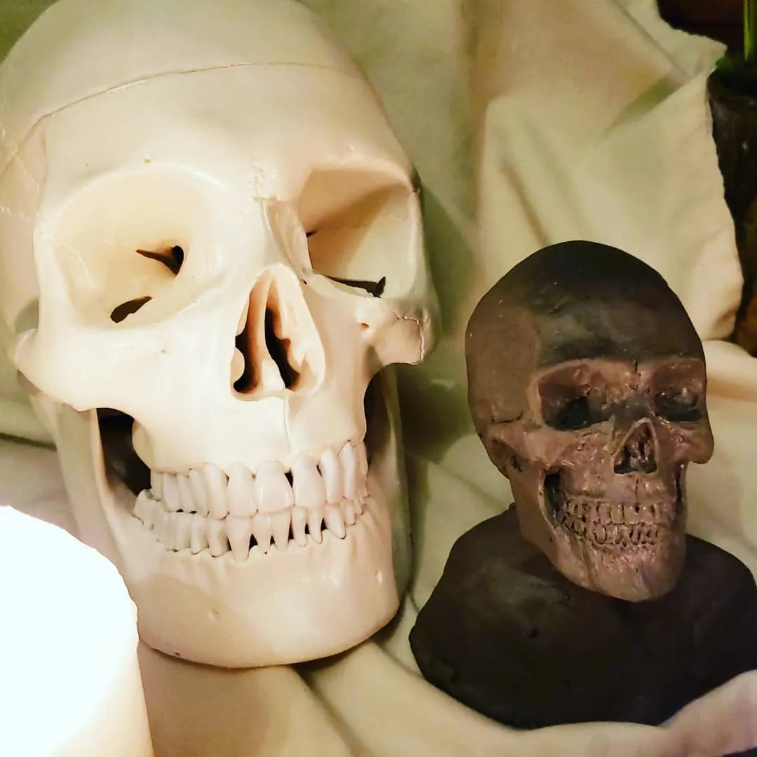 Plasticine Skull